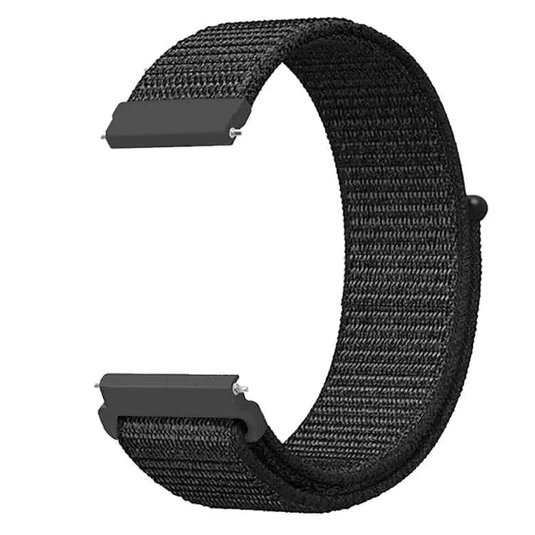 Nylon Sports Loop Watch Straps Compatible with the Fossil Hybrid Range