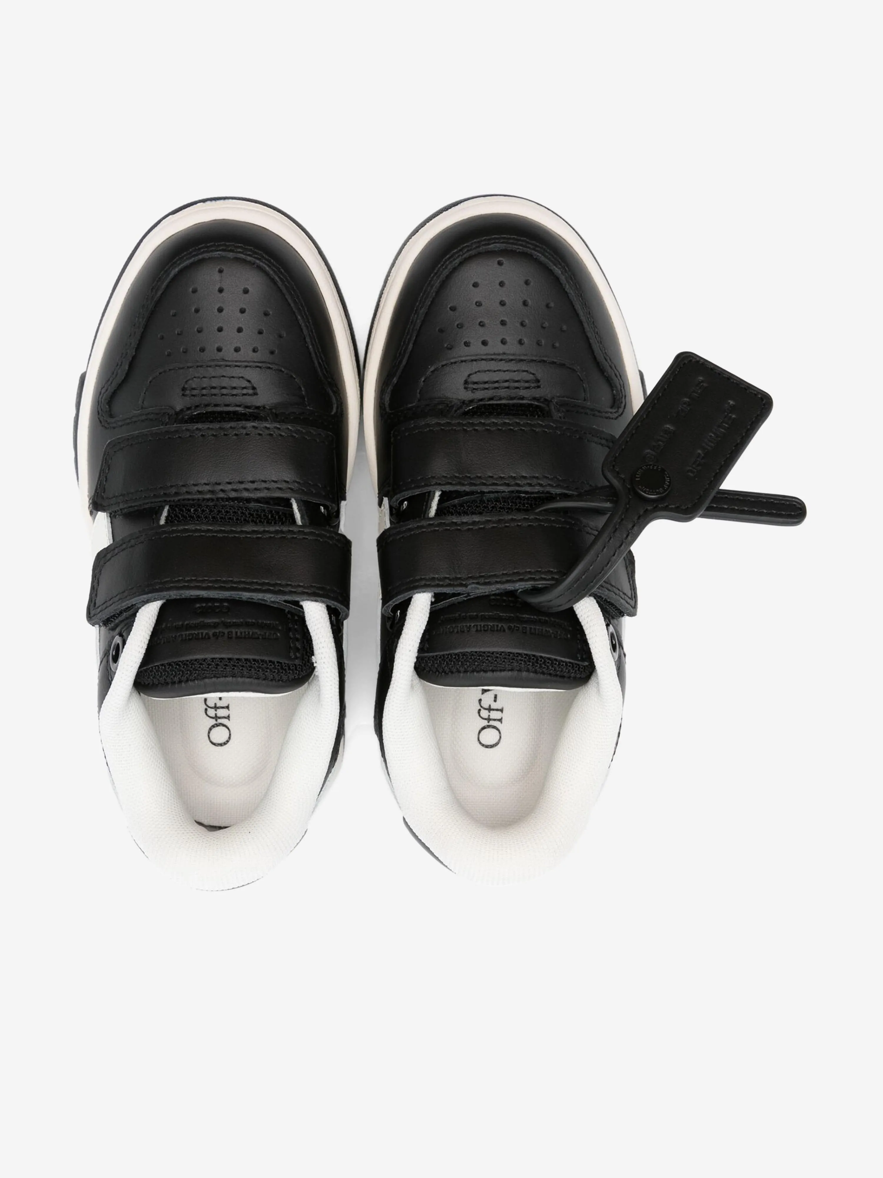 Off-White Kids Out Of Office Straps Trainers in Black