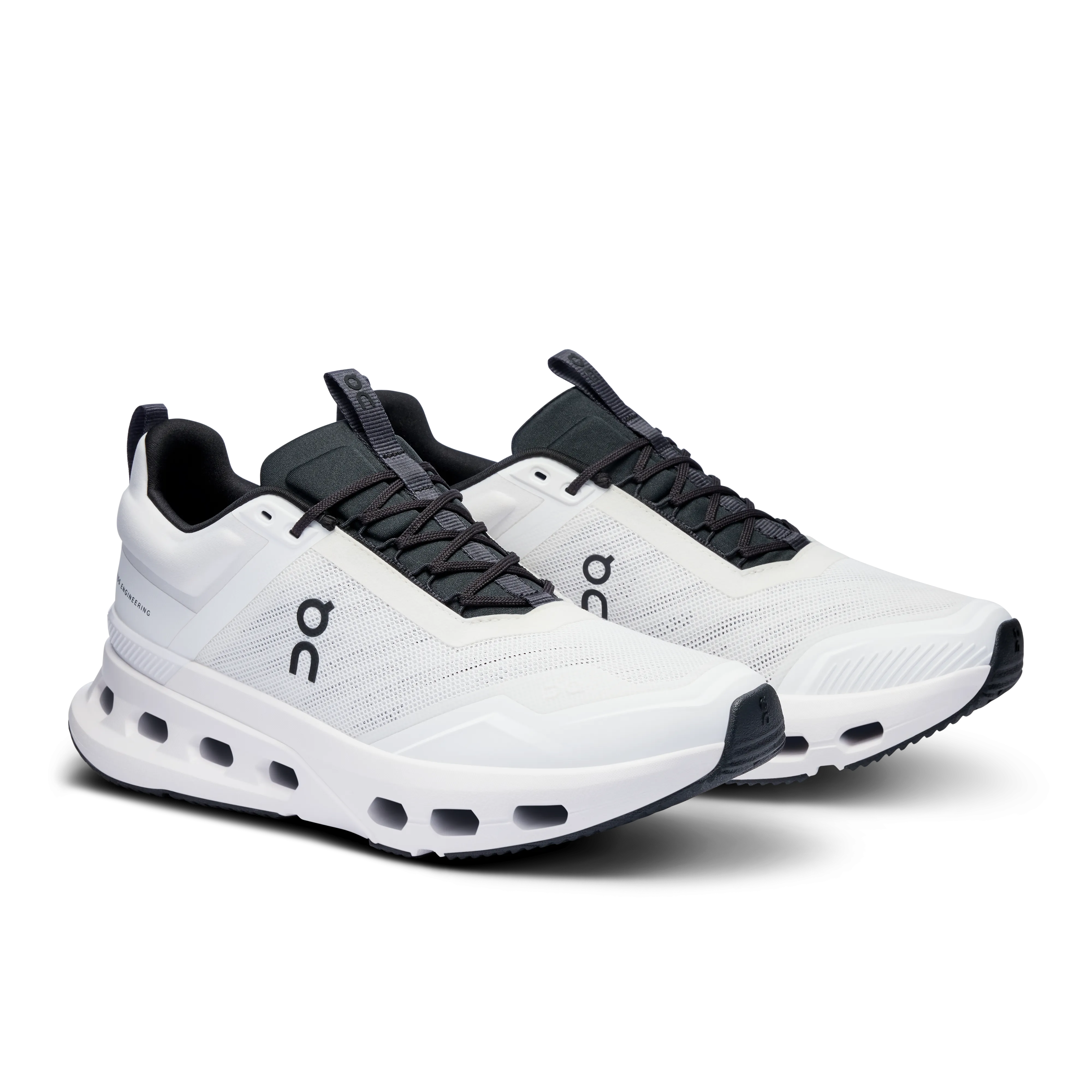 On Running Women's Cloudnova X Shoes - White / Black