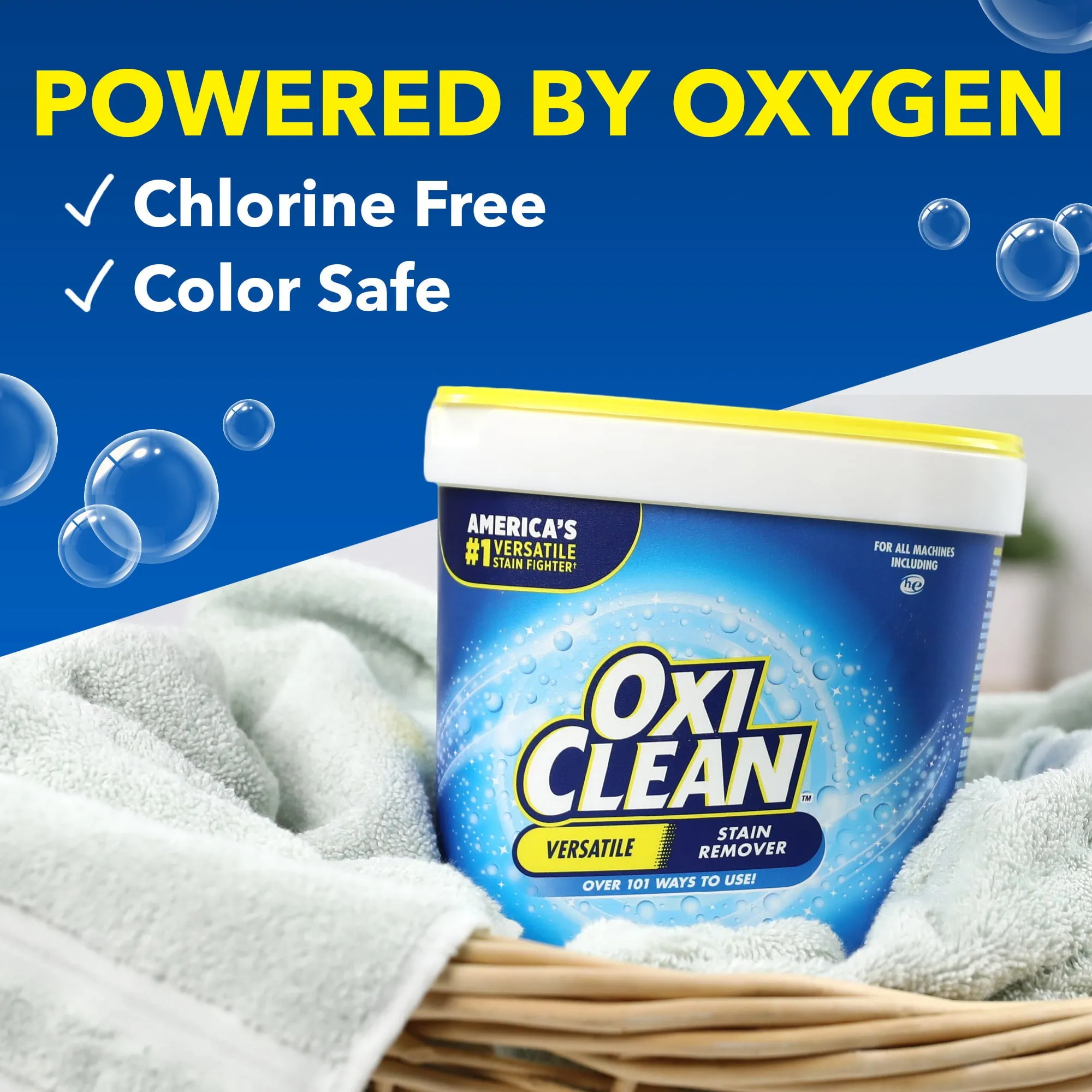 OxiClean Versatile Stain Remover Powder, 5 lb