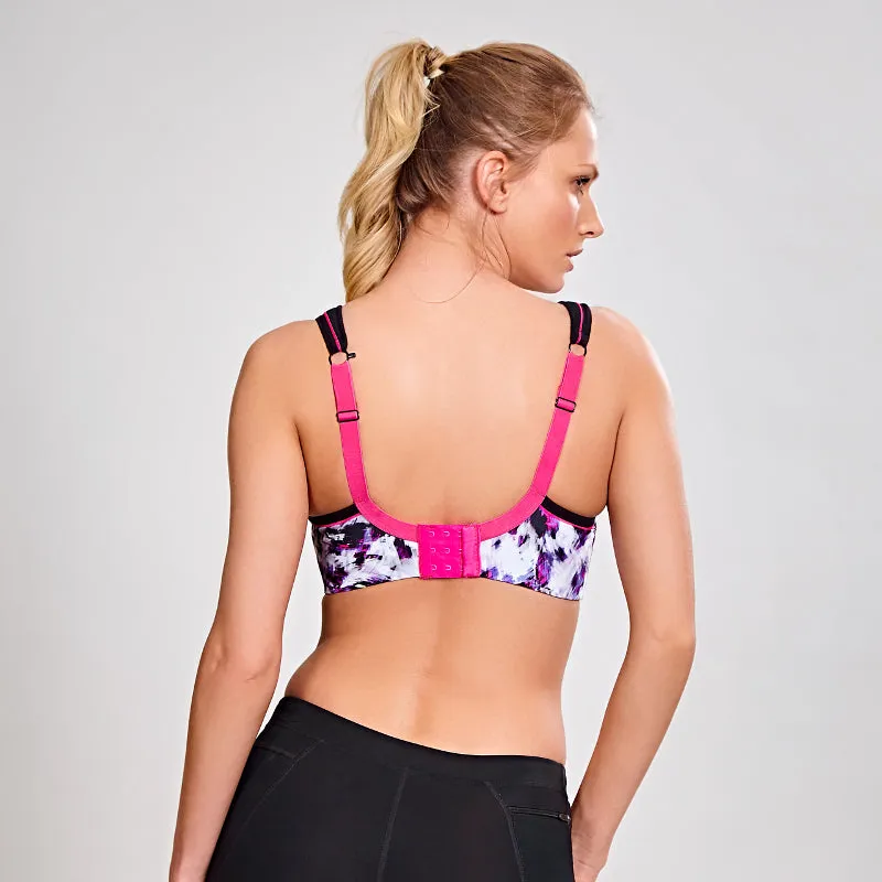 Painterly Print Sports Bra Underwired - Panache