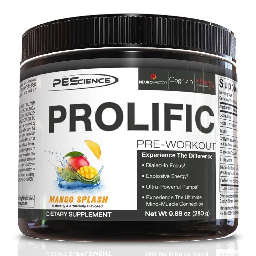 PEScience Prolific 20 Servings