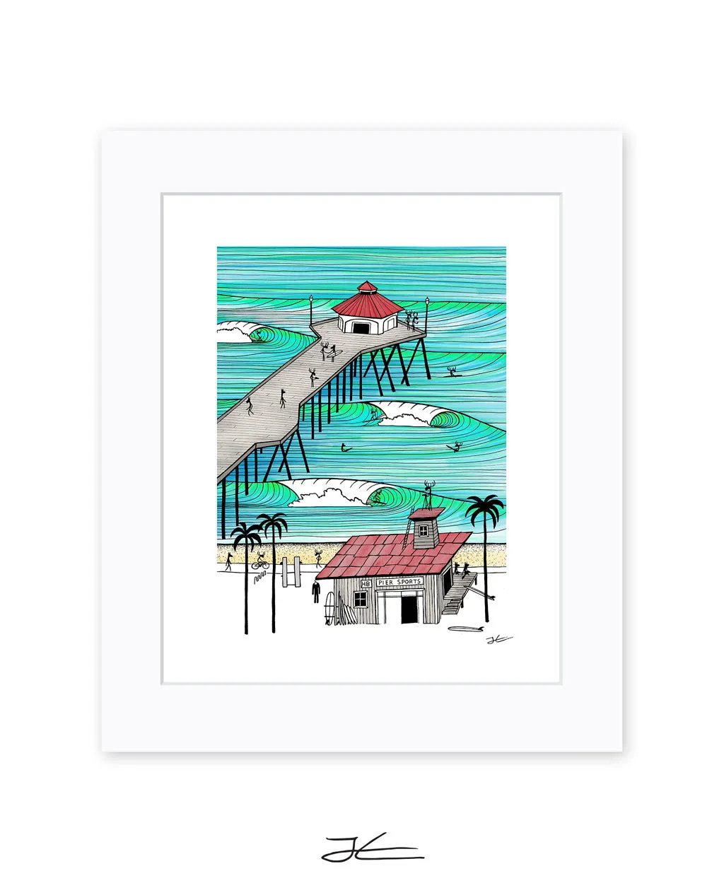 Pier Sports - Print/ Framed Print