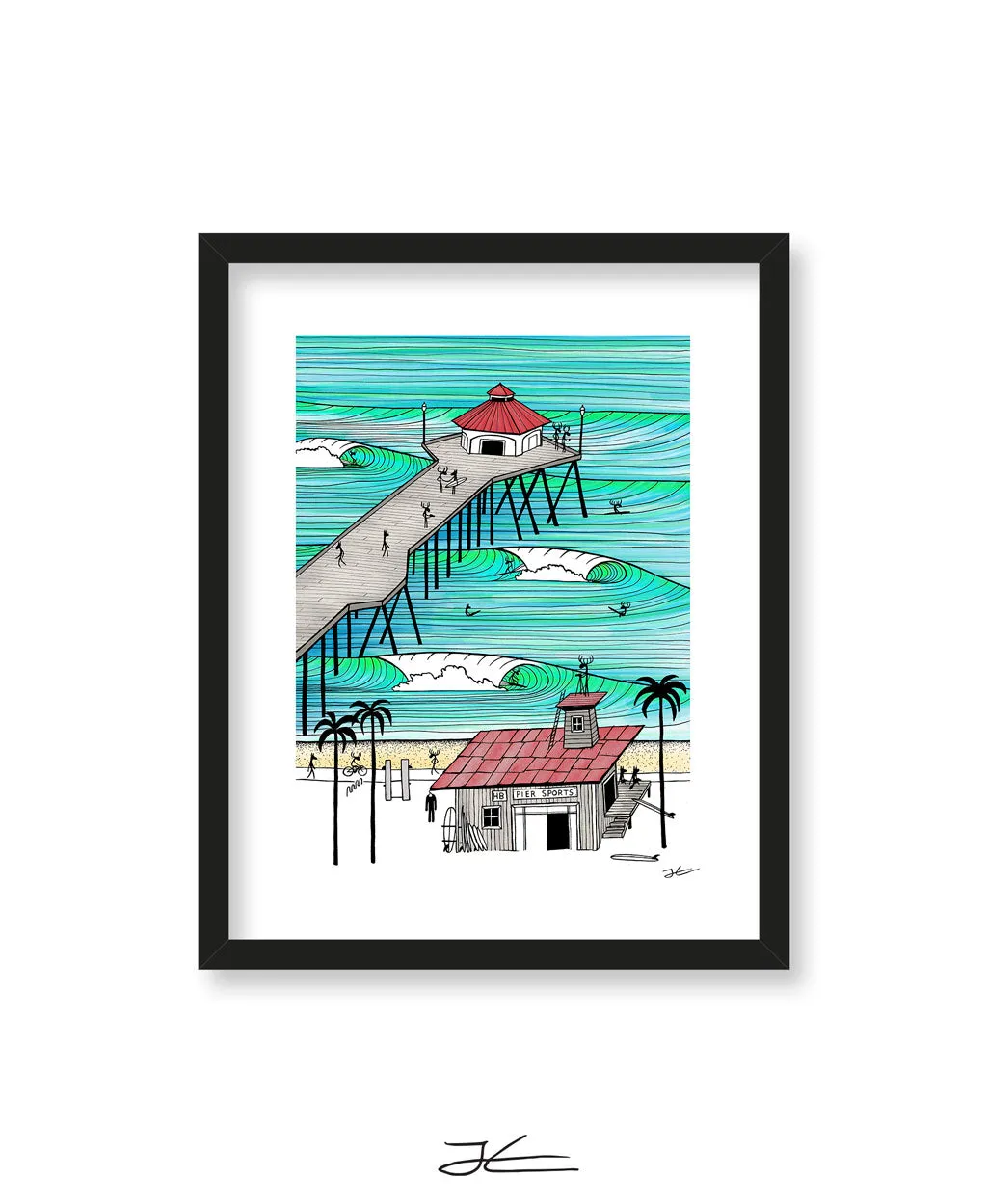 Pier Sports - Print/ Framed Print