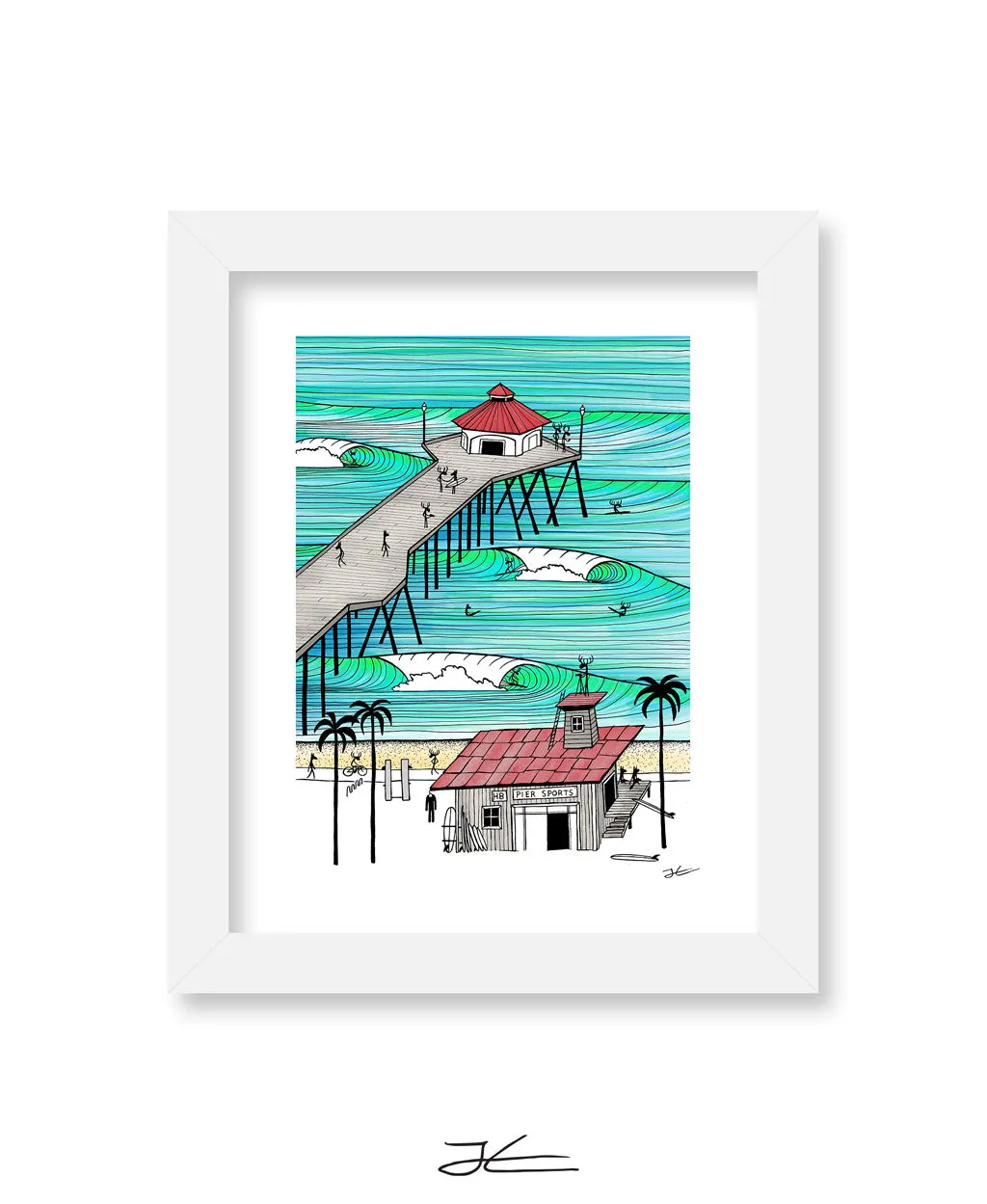 Pier Sports - Print/ Framed Print