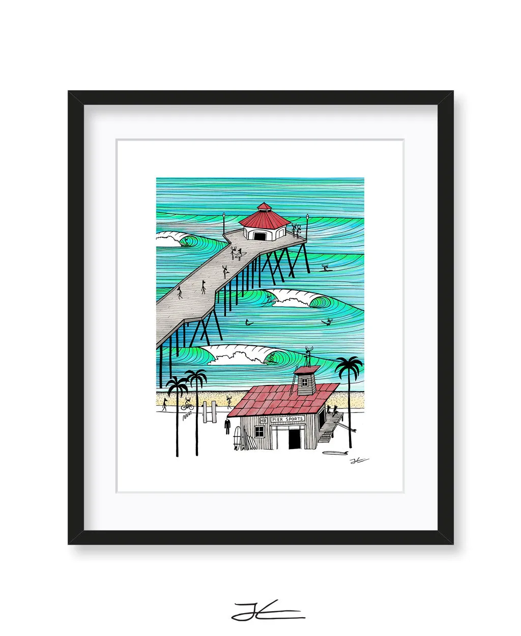 Pier Sports - Print/ Framed Print