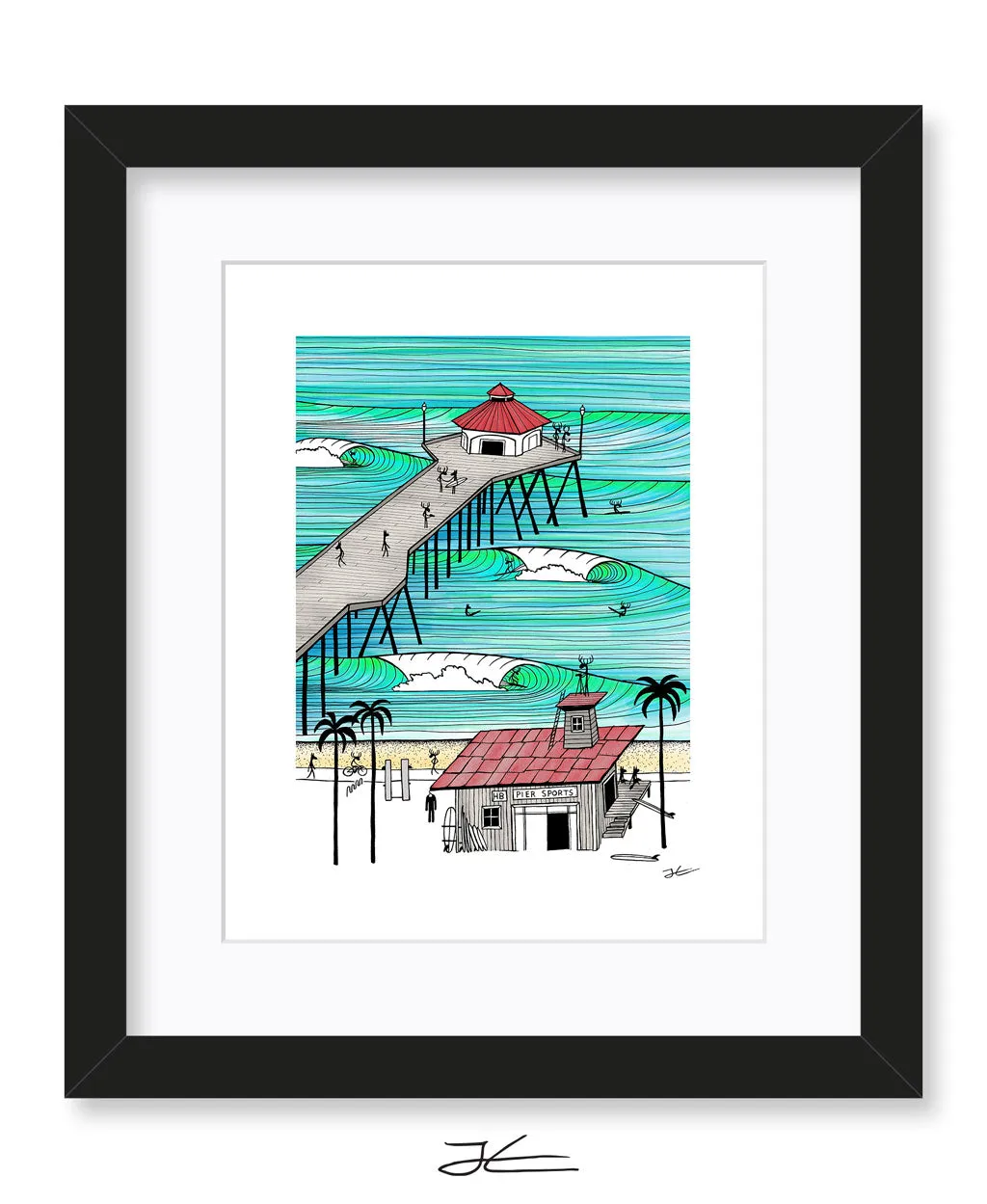 Pier Sports - Print/ Framed Print