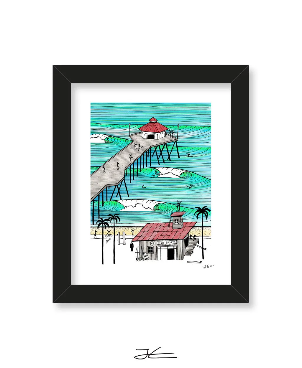 Pier Sports - Print/ Framed Print