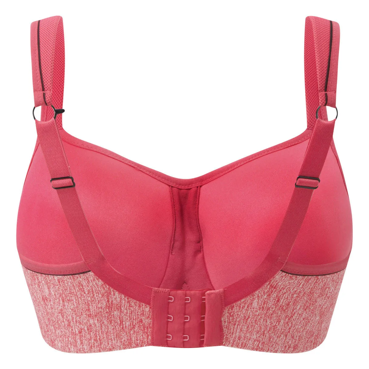 Pink Marl Sports Bra Underwired - Panache