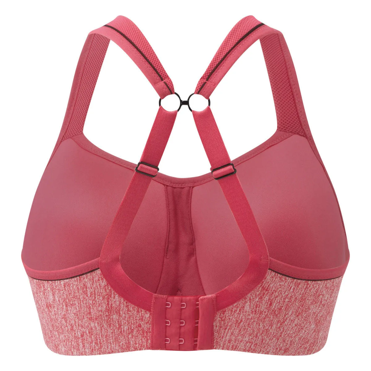 Pink Marl Sports Bra Underwired - Panache