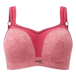 Pink Marl Sports Bra Underwired - Panache