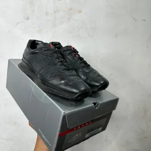 PRADA Calzature Leather Trainer