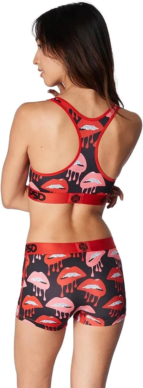 PSD Women's Lip Drip Sports Bra