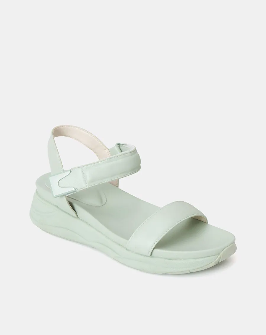 Puffy Strap Sports Sole Sandal Shoes