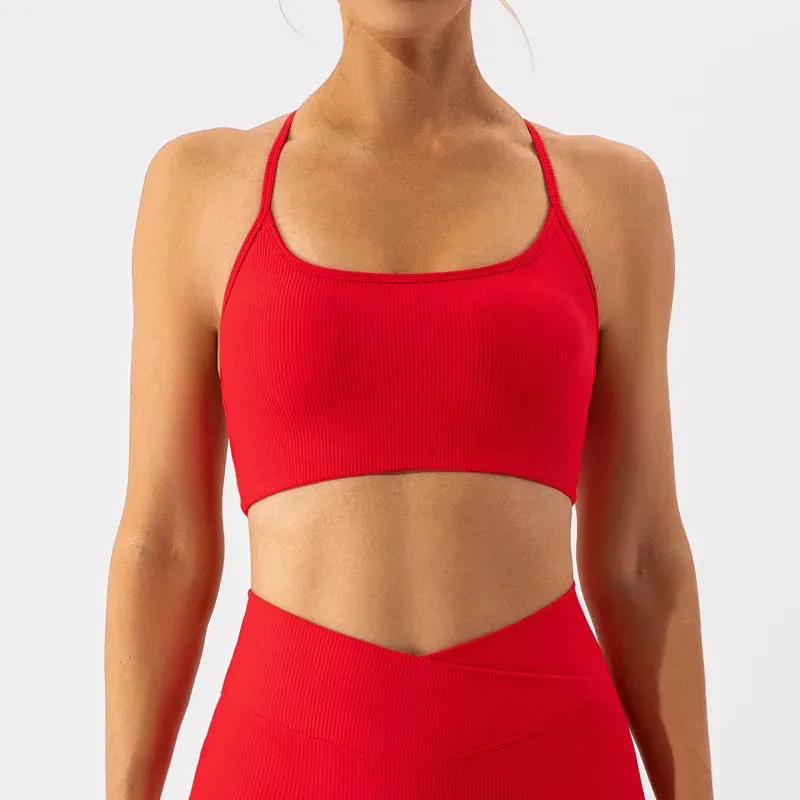 Quick-dry Push Up Breathable Workout Sports Bra