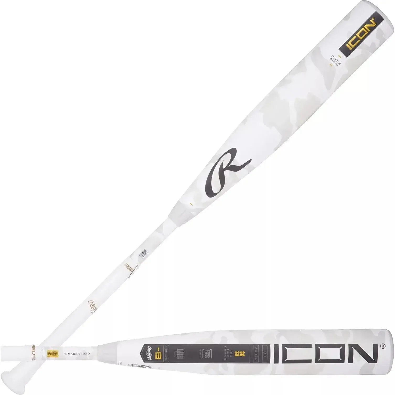 Rawlings Icon 2025 -8 USSSA Youth Baseball Bat