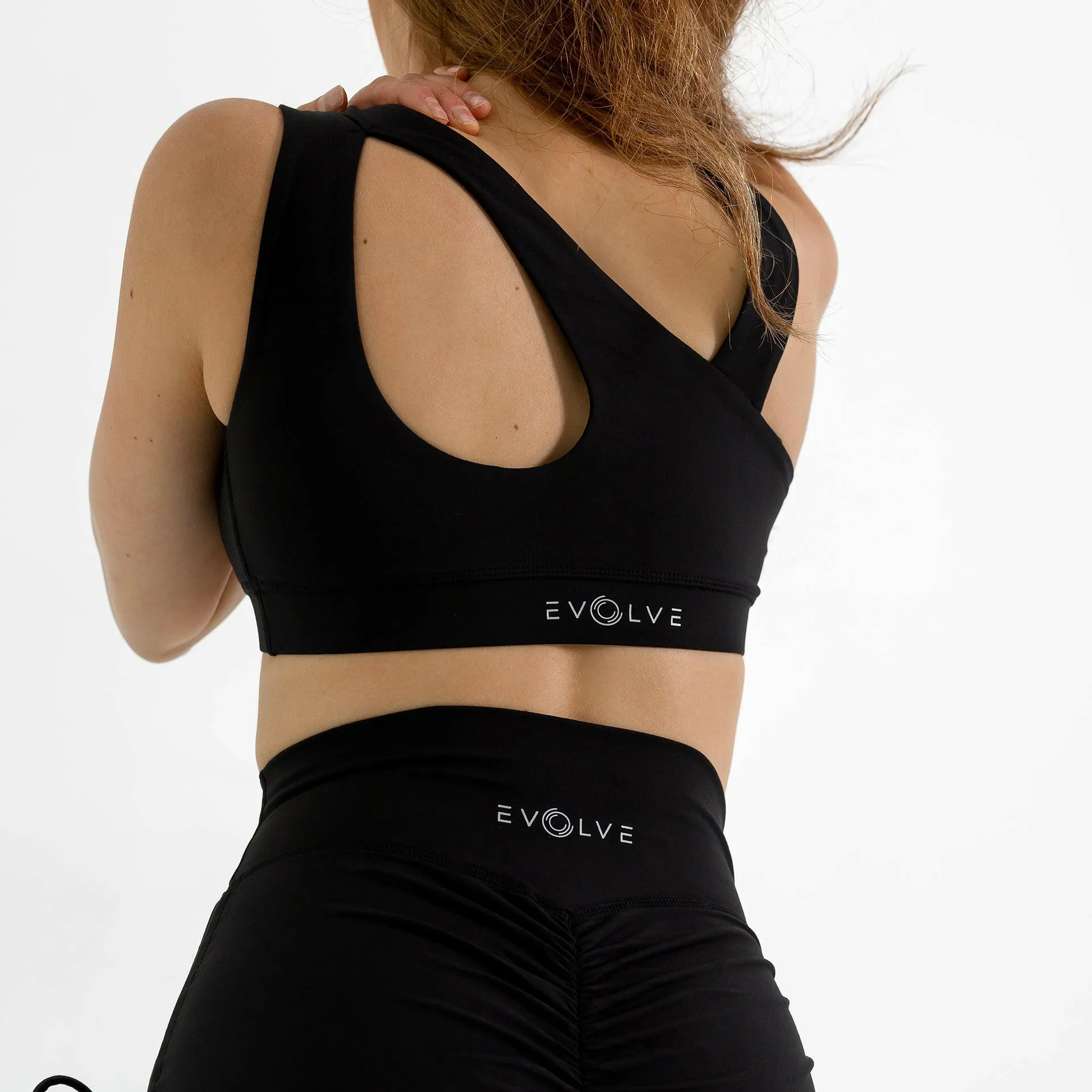 Rebel Sports Bra (Black)