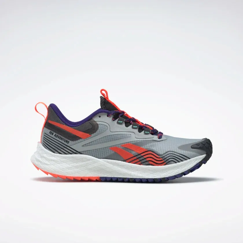 Reebok | Floatride Energy 4 Adventure | Women's | Pure Grey/Core Black/Orange Flare