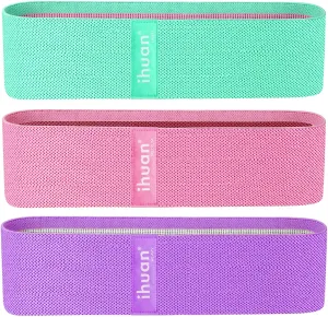 Resistance Bands for Legs and Butt 3 Levels Exercise Band