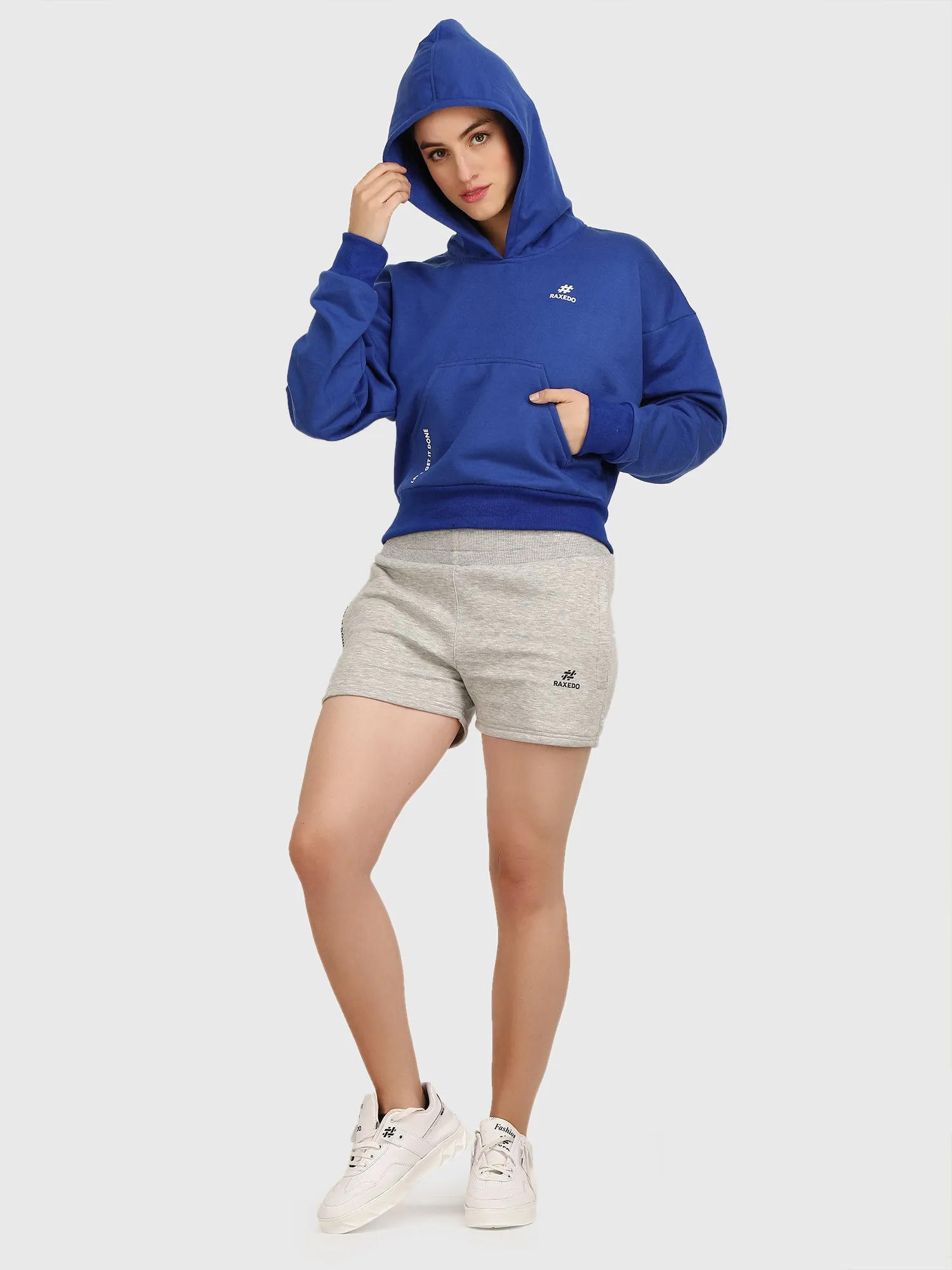 Royal Blue Women Hoodie