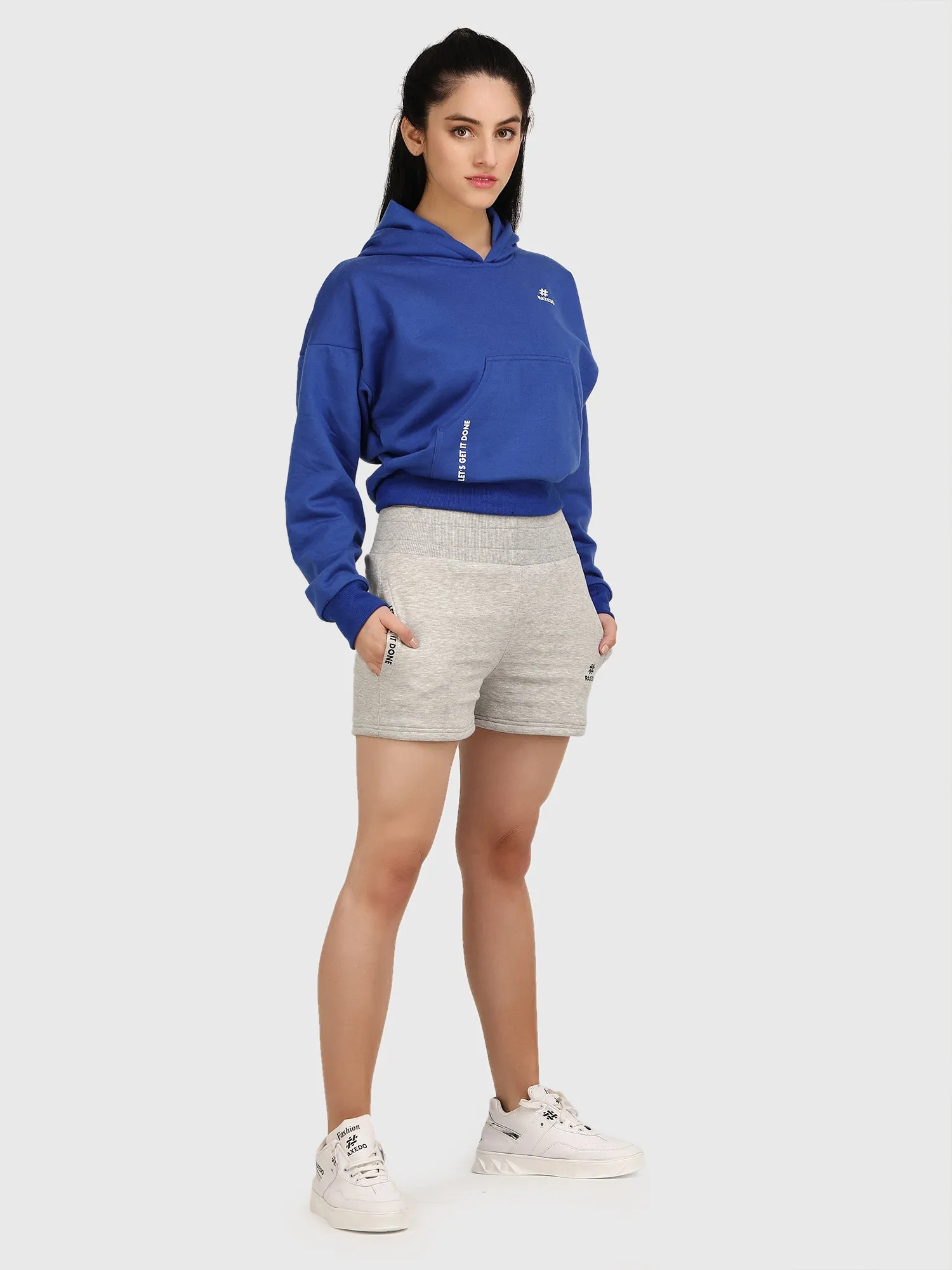 Royal Blue Women Hoodie