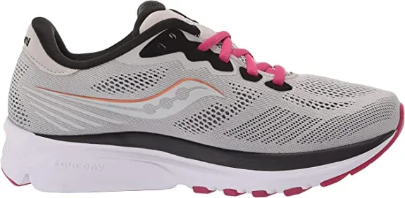 Saucony | Ride 14 | Women's | Fog/Cherry