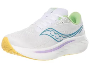 Saucony | Ride 18 | Women's | White/Verbana