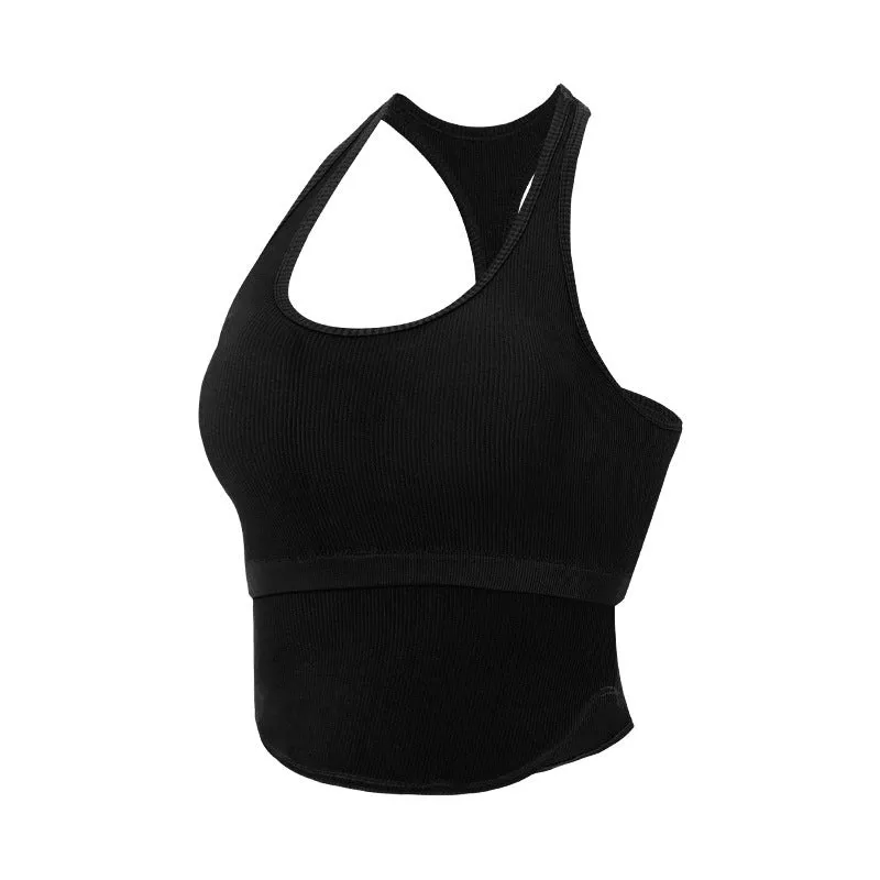 Seamless I-shaped Yoga Sports One-piece Vest