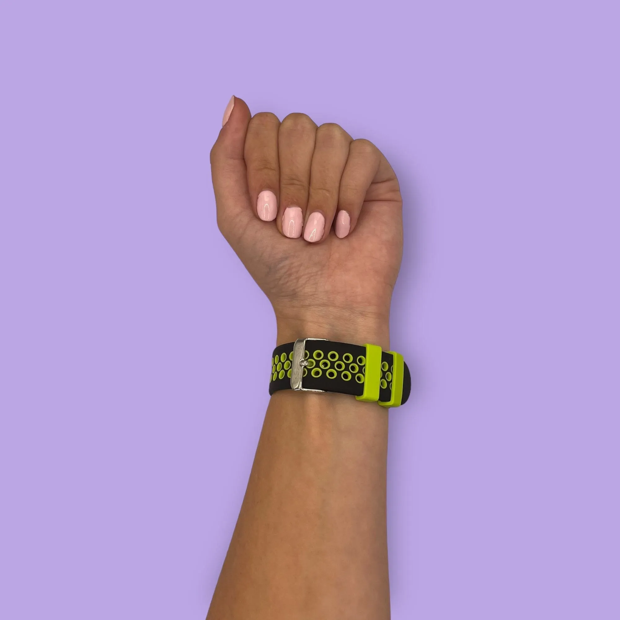 Silicone Sports Straps Compatible with the Fossil Hybrid Range