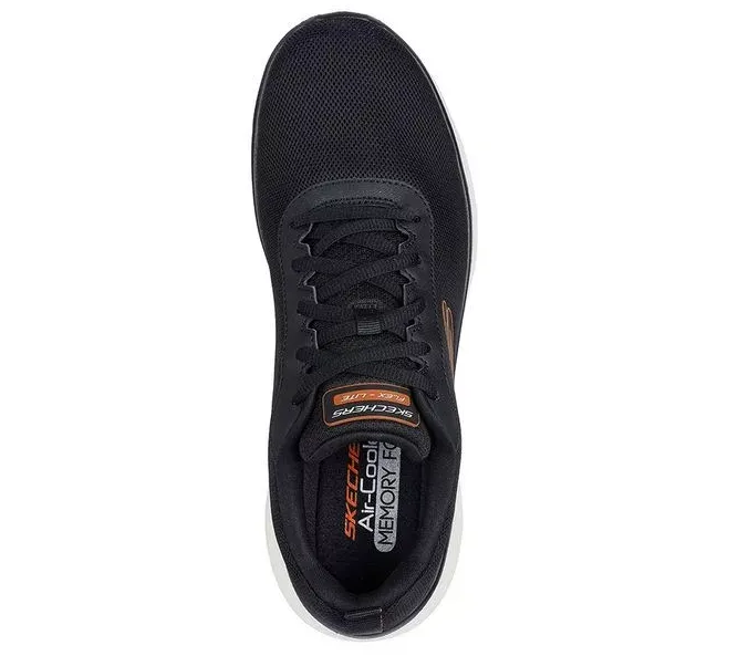 Skechers Mens Trainer Flex Advantage 5.0 Concourse Black/Orange