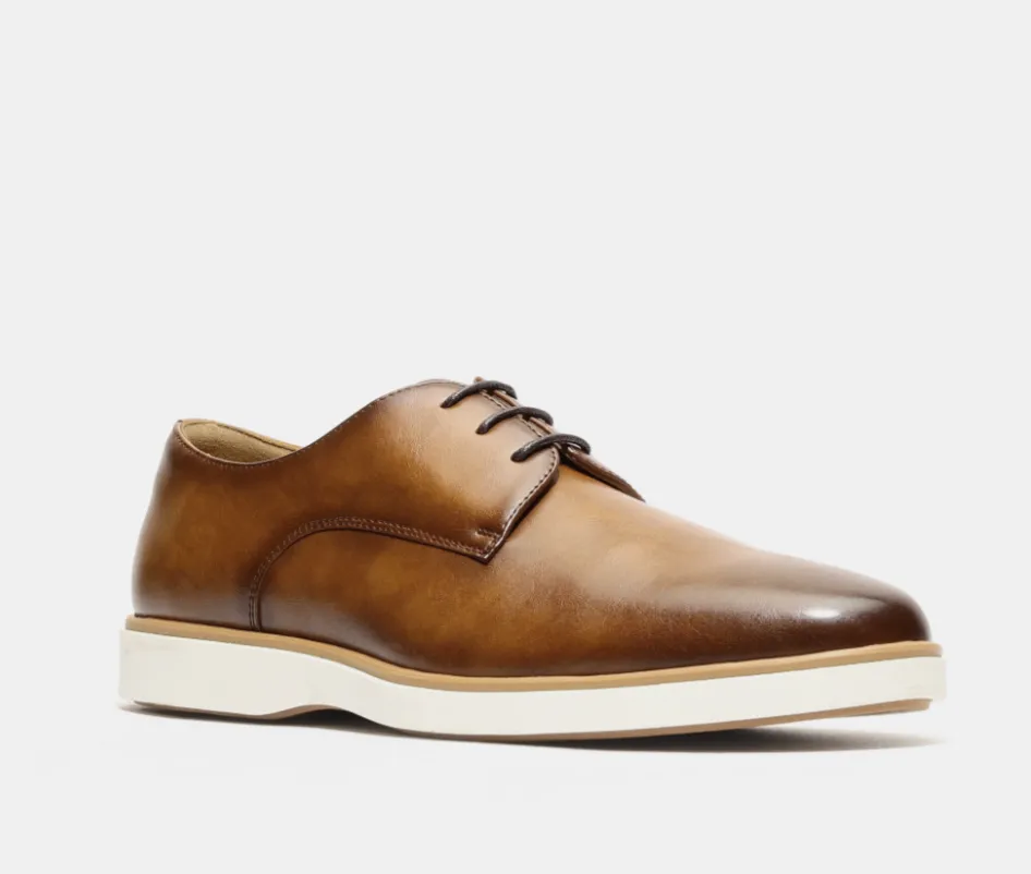 SLH2461, Santino Luciano, Sebastian -Men's Hybrid Plain Toe Derby Casual Shoes