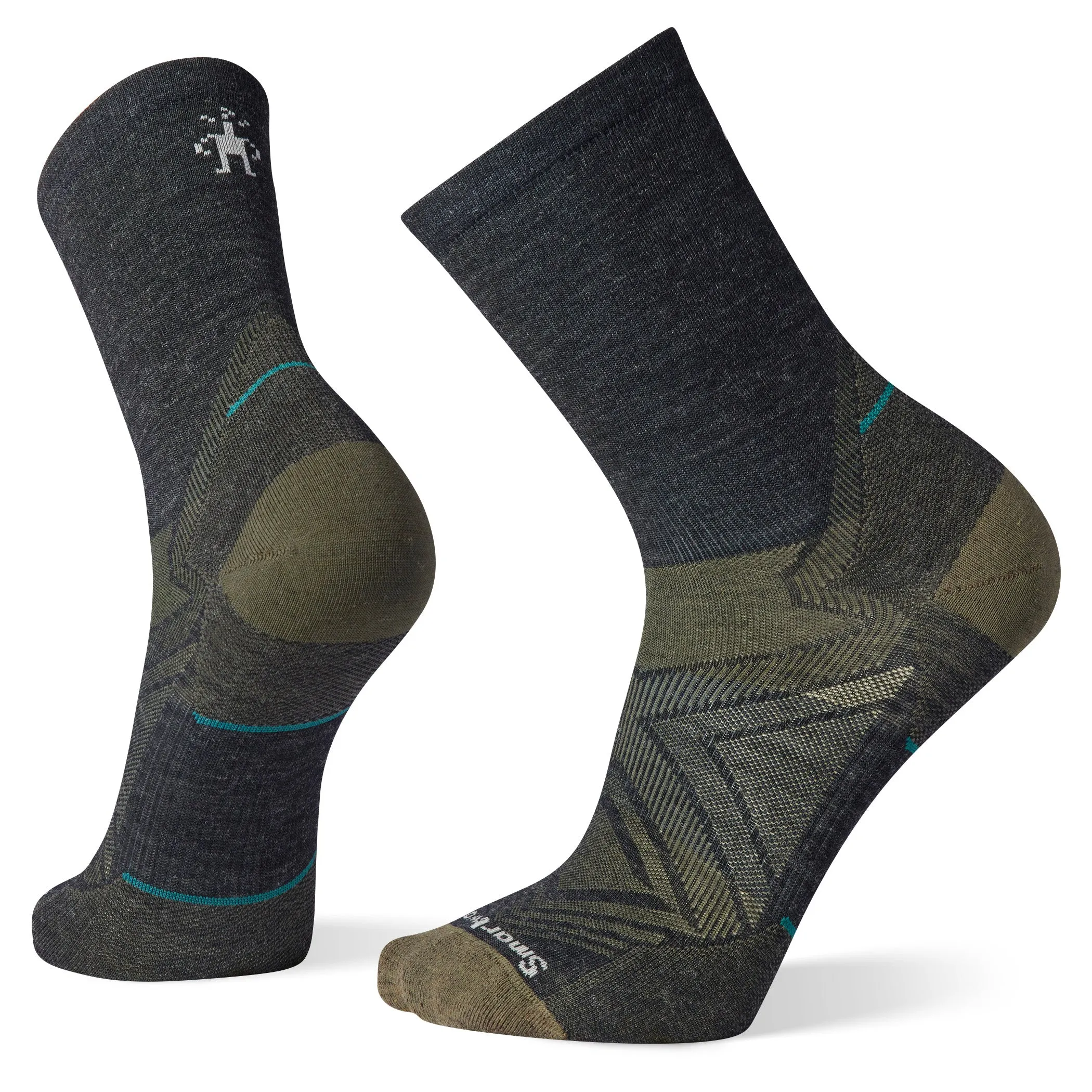 Smartwool Run Zero Cushion - Mid Crew