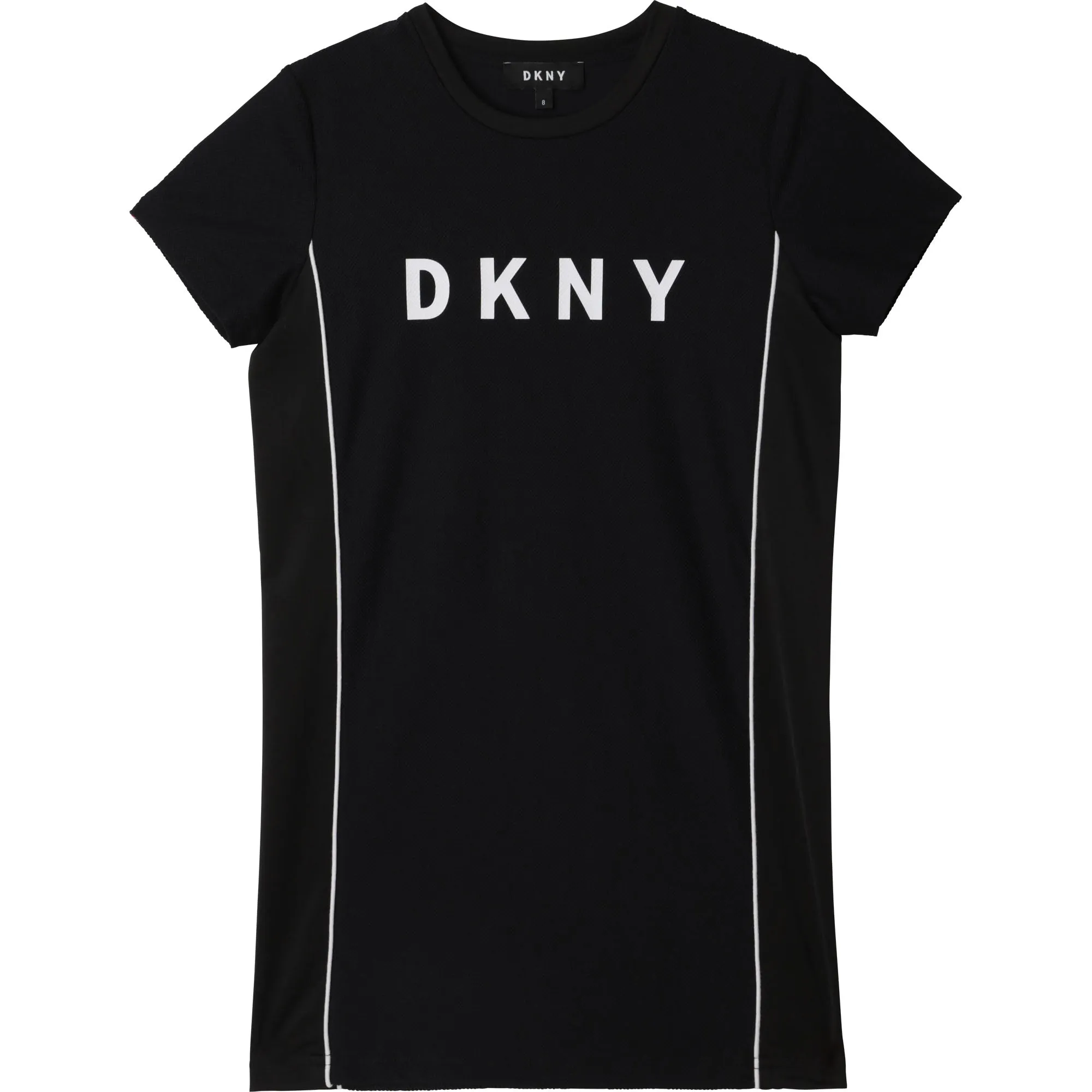 SS21 DKNY Girls Black Logo Dress