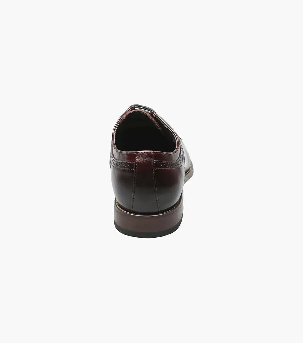 STACY ADAMS Men's Dickinson Cap-Toe Lace-up Oxford