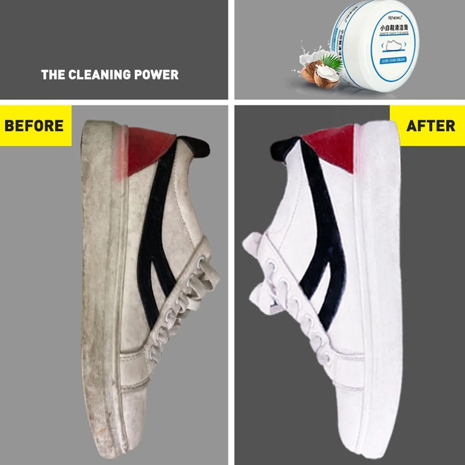 Stain Remover Cream for Shoes & Sneakers (120g)