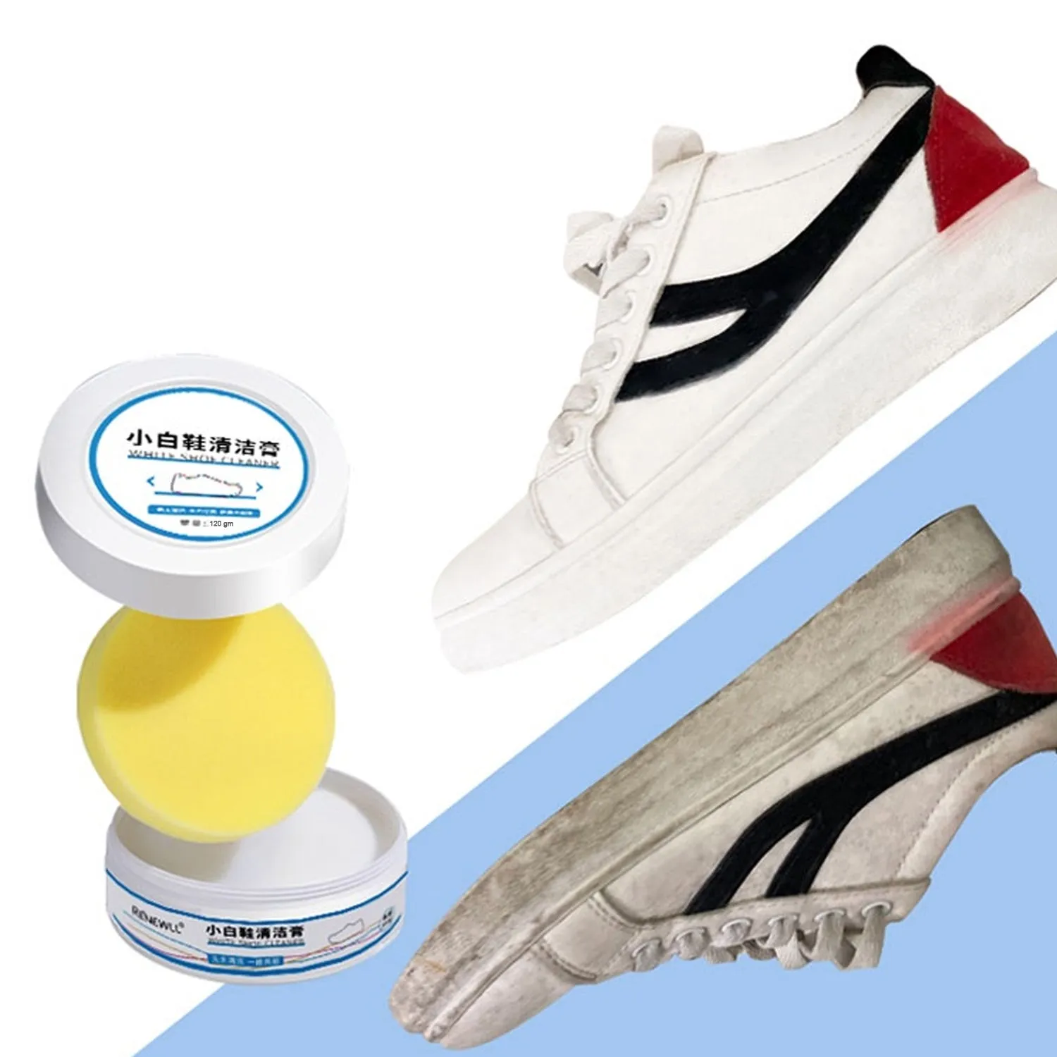 Stain Remover Cream for Shoes & Sneakers (120g)