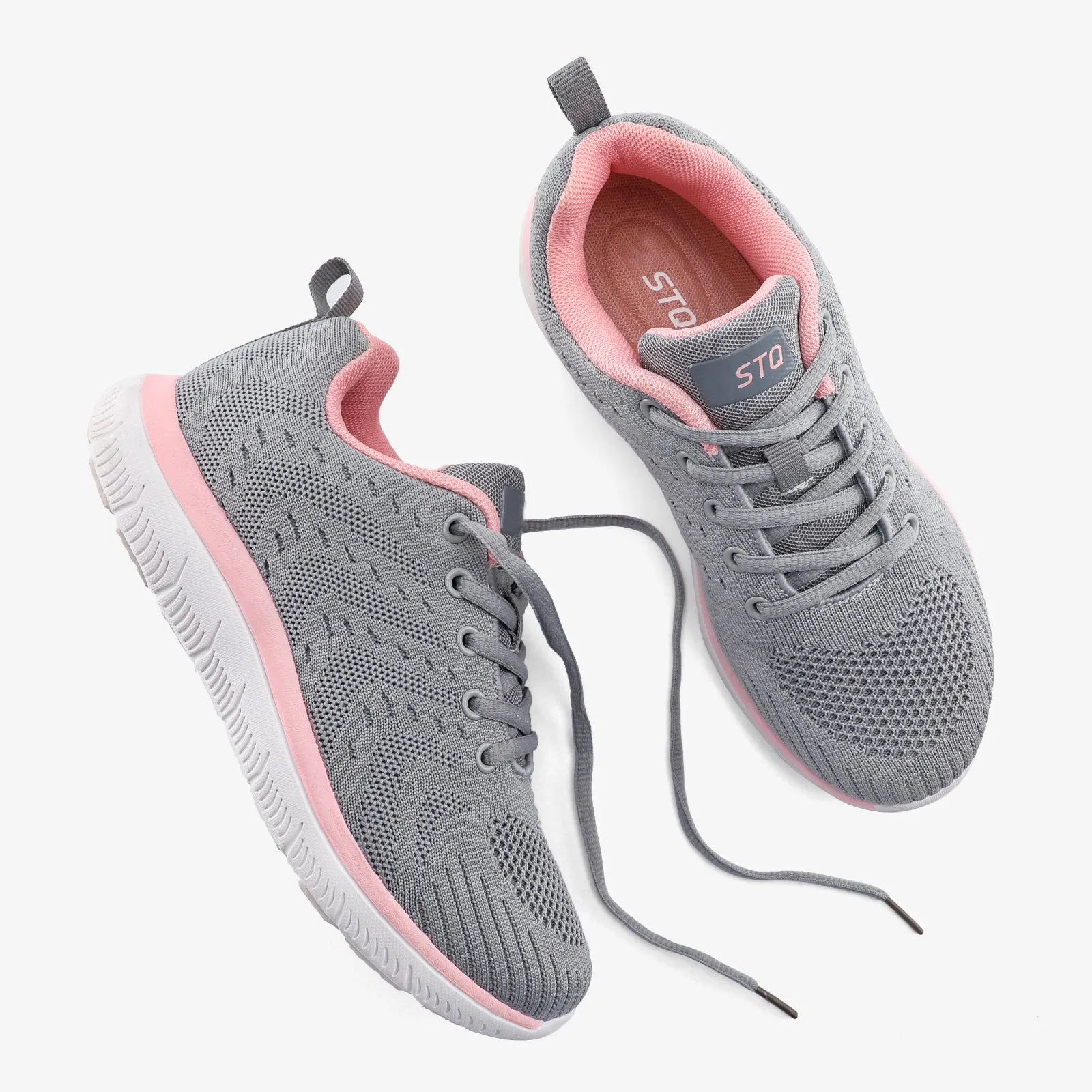 STQ Tennis Shoes Womens Lightweight Comfortable Walking Shoes Athletic Fashion Workout Gym Cross Training Sneakers