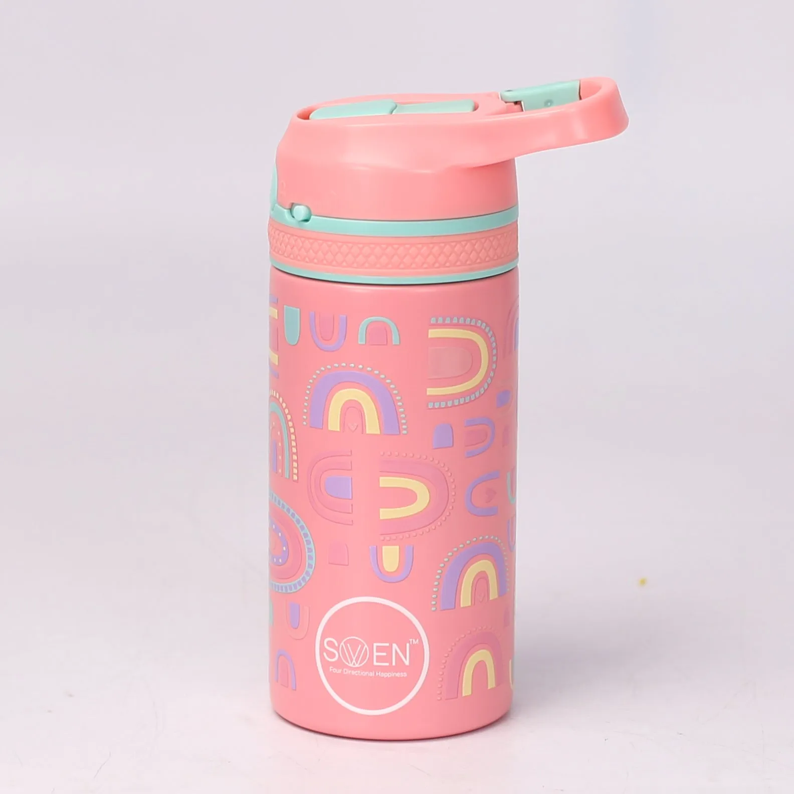 SWEN Insulated Stainless Pink color Steel Bottle- 320 ml