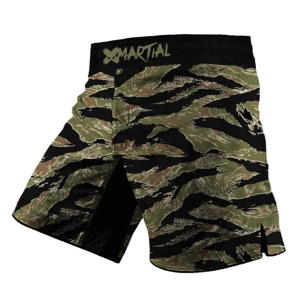 Tiger Camo 2.0 Hybrid BJJ/MMA Shorts