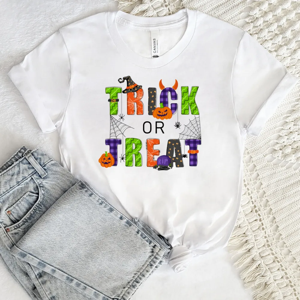 Trick or Treat Fun Tee- Youth