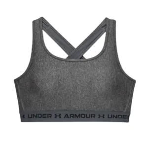 UNDER ARMOUR -  Crossback Mid Heather Sports Bra