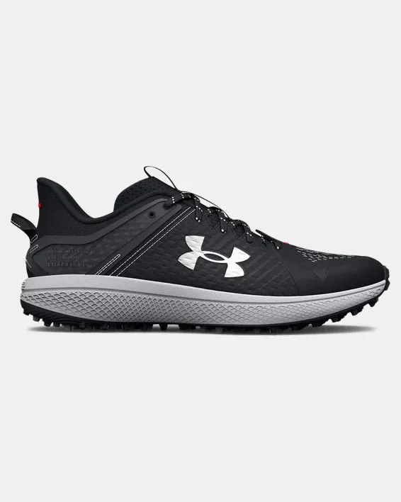 Under Armour Men's Yard Turf Baseball Shoe - Black