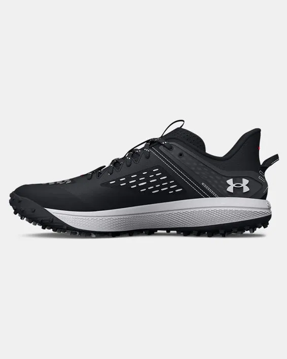 Under Armour Men's Yard Turf Baseball Shoe - Black