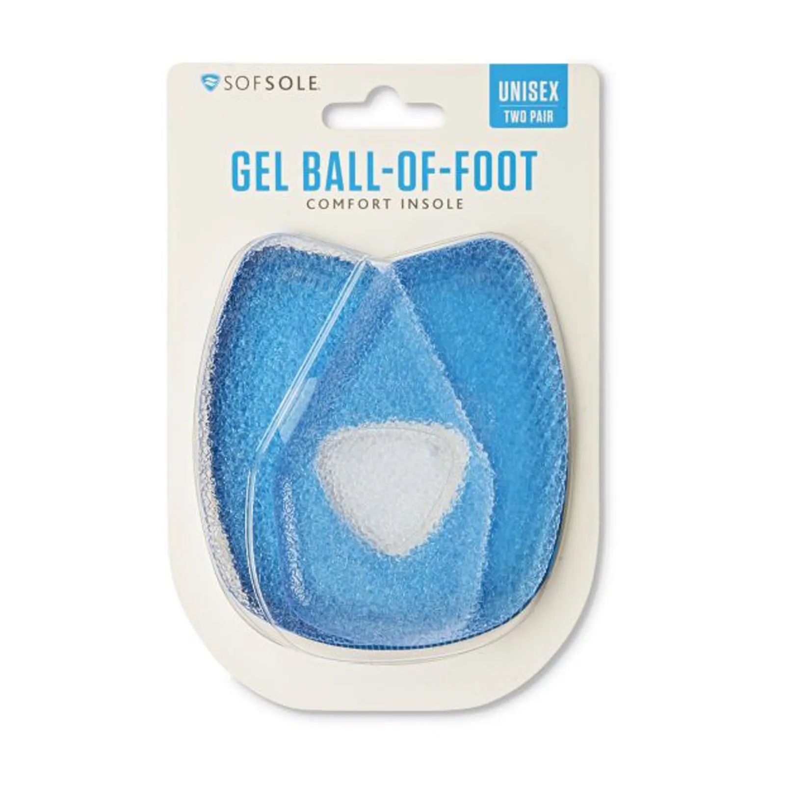 Unisex Sof Sole, Gel Ball of Foot Insert