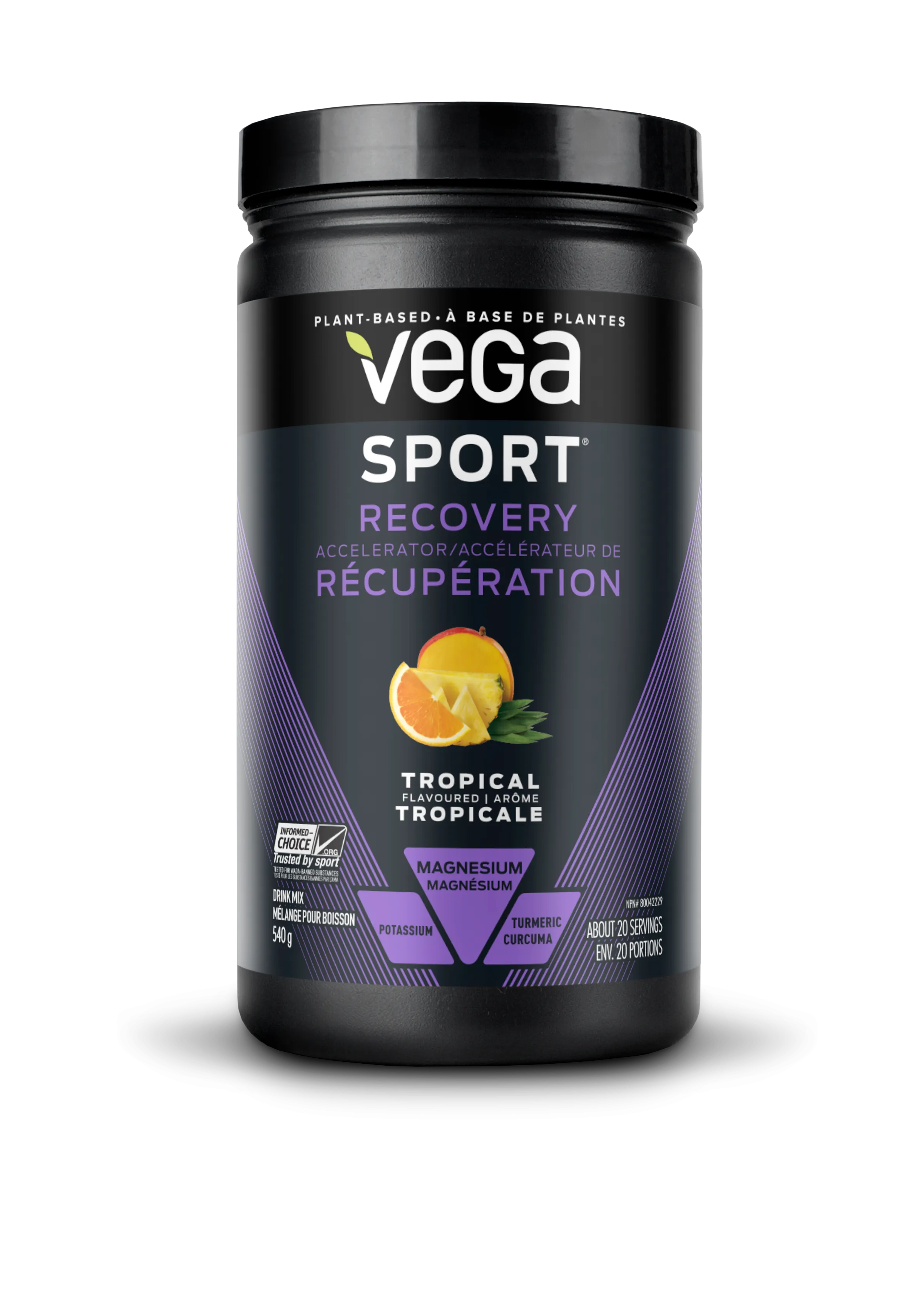 Vega Sport Recovery Accelerator Tropical 540g