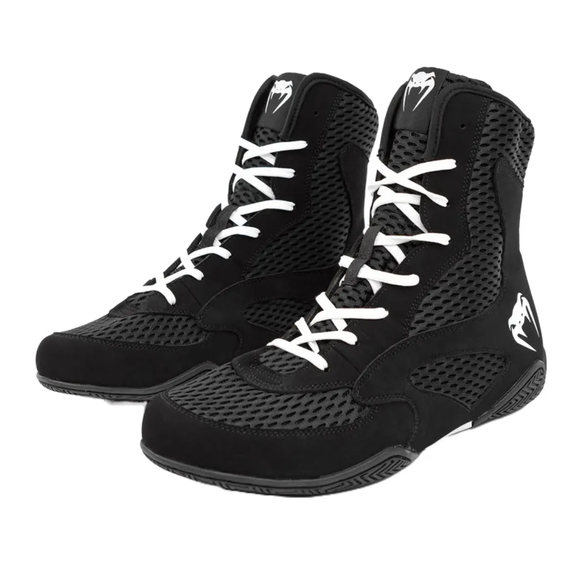 Venum Contender Boxing Shoes Black/White