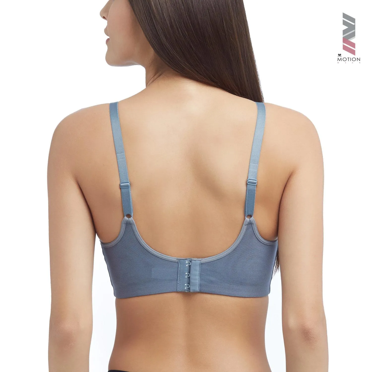 Wacoal Motion Wear สปอร์ตบรา รุ่น WR1513 สีเทา (GY)