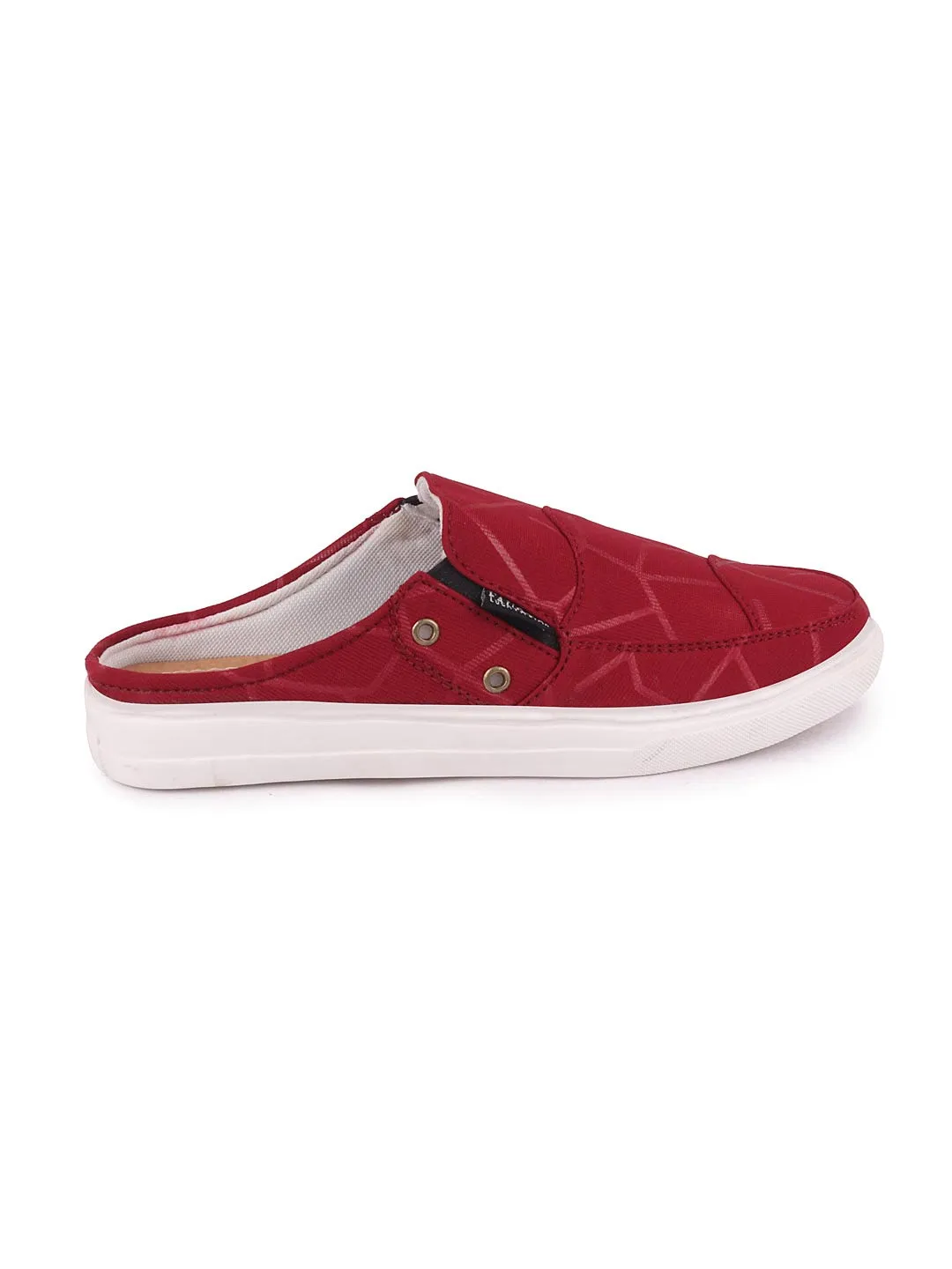 Women Cherry Casual Canvas Slip-On Shoes