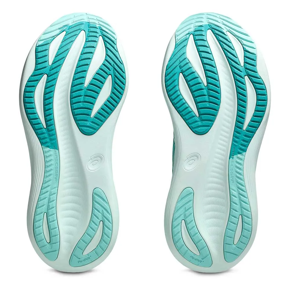 Women's Gel-Nimbus 27 Running Shoe - Wave Teal/Illuminate Mint - Regular (B)