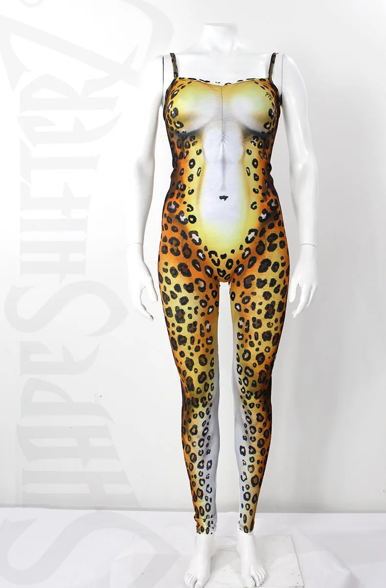 Women's 'LEOPARD' Unitard - sportswear/costume